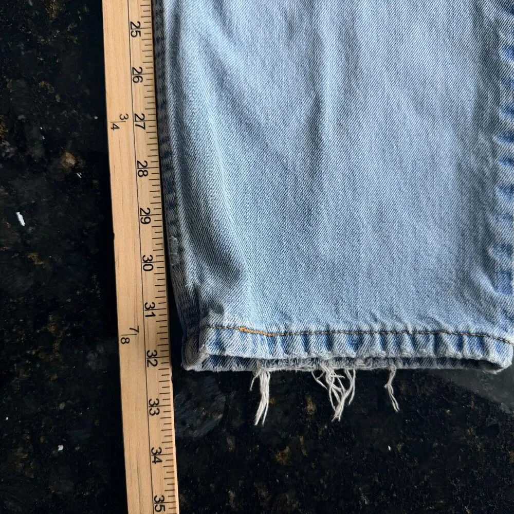 Levi’s 550 Relaxed Fit Jeans Mens 34x34 Light Wash y2k